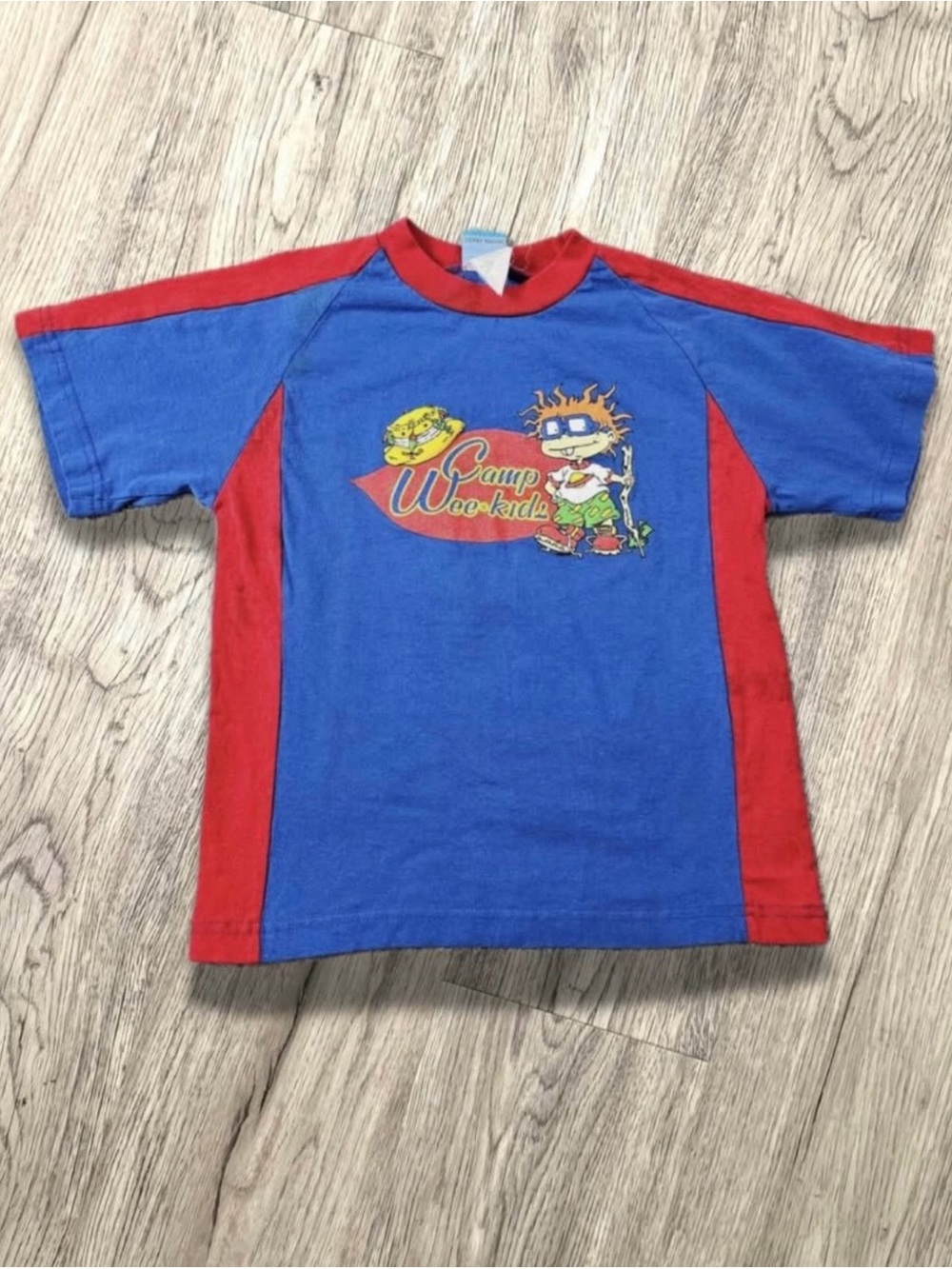 Vintage 1997 Rugrats "Camp
Wee-Kids" Shirt